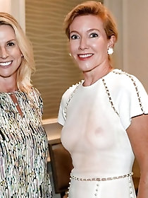 Older women displaying their attractive bodies in images